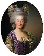 Alexandre Roslin Portrait of Countess de Baviere Grosberg oil on canvas